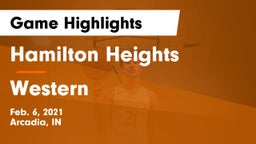 Hamilton Heights  vs Western  Game Highlights - Feb. 6, 2021