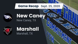 Recap: New Caney  vs. Marshall  2020