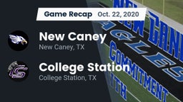 Recap: New Caney  vs. College Station  2020