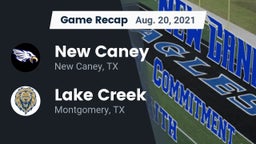 Recap: New Caney  vs. Lake Creek  2021