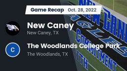 Recap: New Caney  vs. The Woodlands College Park  2022