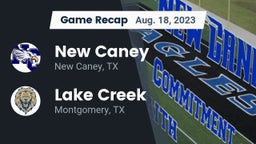 Recap: New Caney  vs. Lake Creek  2023