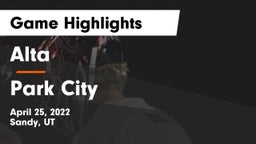 Alta  vs Park City  Game Highlights - April 25, 2022