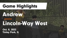 Andrew  vs Lincoln-Way West  Game Highlights - Oct. 8, 2022