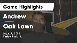 Andrew  vs Oak Lawn  Game Highlights - Sept. 9, 2023