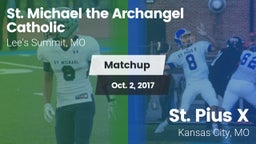 Matchup: St. Michael vs. St. Pius X  2017
