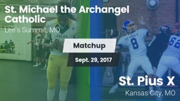 Matchup: St. Michael vs. St. Pius X  2017