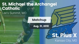 Matchup: St. Michael vs. St. Pius X  2018