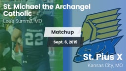 Matchup: St. Michael vs. St. Pius X  2019