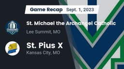 Recap: St. Michael the Archangel Catholic  vs. St. Pius X  2023