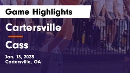 Cartersville  vs Cass  Game Highlights - Jan. 13, 2023