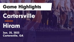Cartersville  vs Hiram  Game Highlights - Jan. 25, 2023