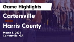 Cartersville  vs Harris County  Game Highlights - March 5, 2024
