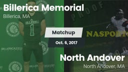 Matchup: Billerica Memorial vs. North Andover  2017
