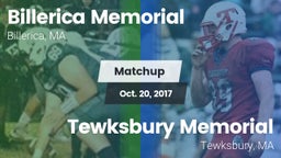 Matchup: Billerica Memorial vs. Tewksbury Memorial 2017