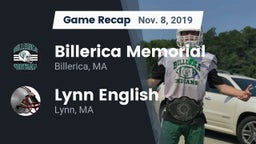 Recap: Billerica Memorial  vs. Lynn English  2019
