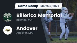 Recap: Billerica Memorial  vs. Andover  2021
