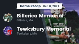 Recap: Billerica Memorial  vs. Tewksbury Memorial 2021