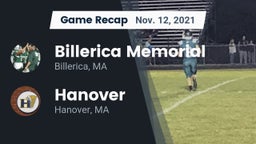 Recap: Billerica Memorial  vs. Hanover  2021