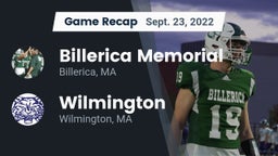 Recap: Billerica Memorial  vs. Wilmington  2022