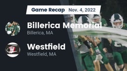Recap: Billerica Memorial  vs. Westfield  2022