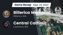 Recap: Billerica Memorial  vs. Central Catholic  2023