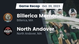 Recap: Billerica Memorial  vs. North Andover  2023
