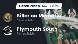 Recap: Billerica Memorial  vs. Plymouth South  2023