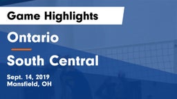 Ontario  vs South Central  Game Highlights - Sept. 14, 2019
