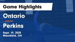 Ontario  vs Perkins  Game Highlights - Sept. 19, 2020