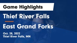 Thief River Falls  vs East Grand Forks Game Highlights - Oct. 28, 2022