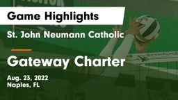 St. John Neumann Catholic  vs Gateway Charter Game Highlights - Aug. 23, 2022