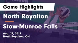 North Royalton  vs Stow-Munroe Falls  Game Highlights - Aug. 29, 2019