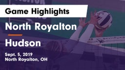 North Royalton  vs Hudson  Game Highlights - Sept. 5, 2019