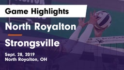 North Royalton  vs Strongsville  Game Highlights - Sept. 28, 2019