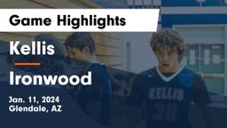 Kellis vs Ironwood  Game Highlights - Jan. 11, 2024