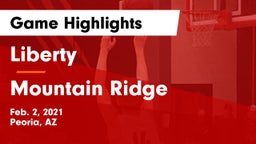 Liberty  vs Mountain Ridge  Game Highlights - Feb. 2, 2021