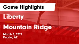 Liberty  vs Mountain Ridge Game Highlights - March 5, 2021