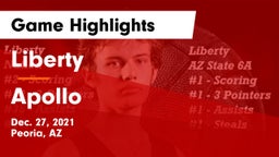 Liberty  vs Apollo  Game Highlights - Dec. 27, 2021