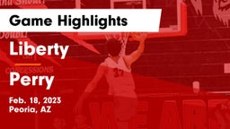 Liberty  vs Perry  Game Highlights - Feb. 18, 2023