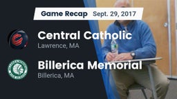 Recap: Central Catholic  vs. Billerica Memorial  2017