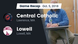 Recap: Central Catholic  vs. Lowell  2018