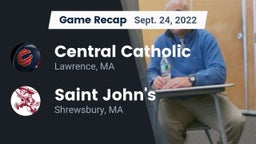 Recap: Central Catholic  vs. Saint John's  2022