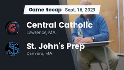 Recap: Central Catholic  vs. St. John's Prep 2023