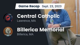 Recap: Central Catholic  vs. Billerica Memorial  2023