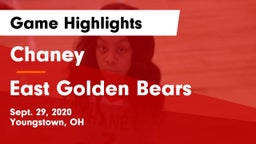 Chaney  vs East  Golden Bears Game Highlights - Sept. 29, 2020