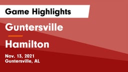 Guntersville  vs Hamilton  Game Highlights - Nov. 13, 2021