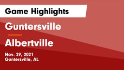 Guntersville  vs Albertville  Game Highlights - Nov. 29, 2021