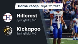 Recap: Hillcrest  vs. Kickapoo  2017