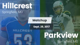 Matchup: Hillcrest High vs. Parkview  2017